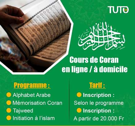 Cours de coran en ligne ou à domicile image 1