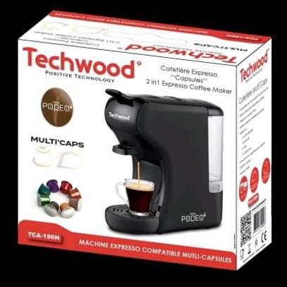 Machine à café Techwood 2 en 1 image 4