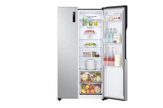 REFRIGERATEUR 519LITRES LG SIDE BY SIDE 2PORTES GRIS image 5