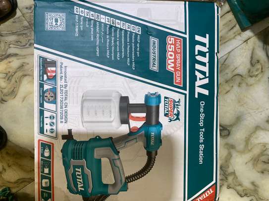 Total Pistolet Peinture Électrique 550W HVLP image 2