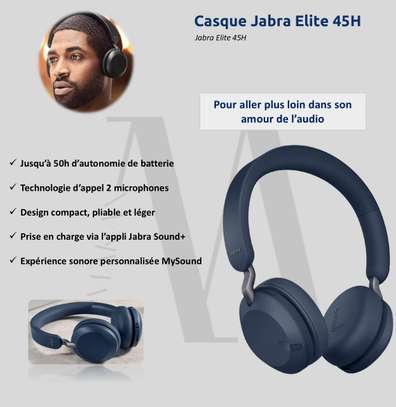 Casques JABRA Elite 45H / EVOLVE2 40 / EVOLVE2 65 image 2