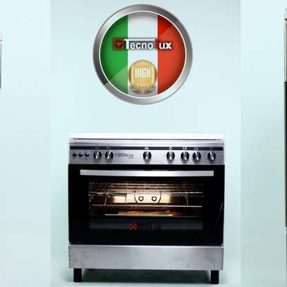 CUISINIERE TECHNOLUX 5FEUX 90X60 INOX TEC90 image 4