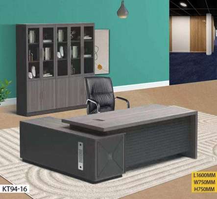 Table bureau Directeur 2m avec retour image 1