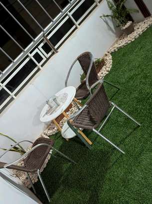 Ensemble chambre complet bois foncé design moderne image 12