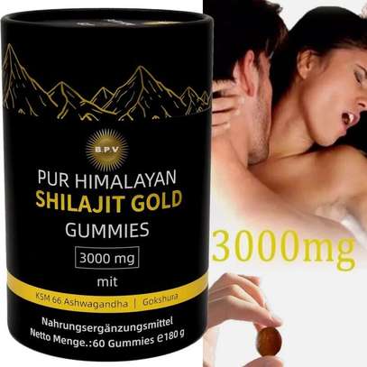 Pur Himalayan Shilajit Gold 3000 mg 60 gummies énergie image 1