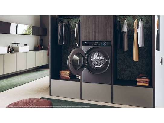 MACHINE A LAVER HAIER 10KG AVEC 6KG SECHAGE GRIS image 6
