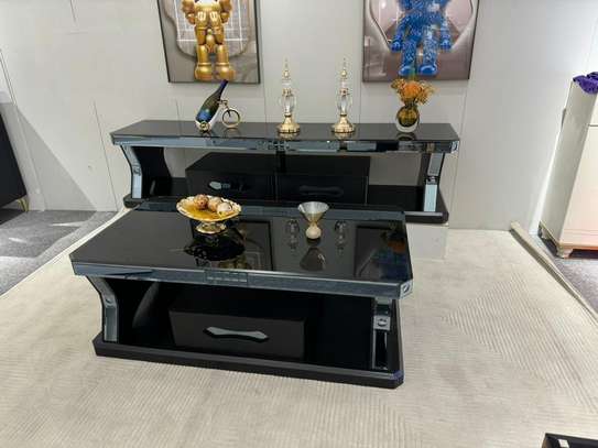 Ensemble Table Télé et Table Basse image 1