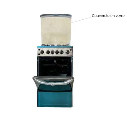 CUISINIÈRE ASTECH 4FEUX 50X50 INOX image 1
