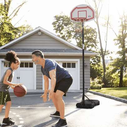 Panier de Basket-Ball sur pied avec poteau image 2