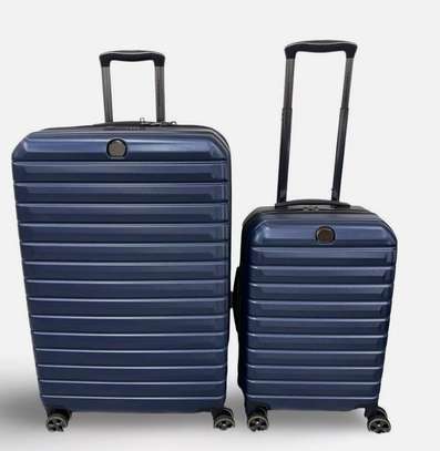 Set de deux valises DELSEY PARIS en coque avec code image 4