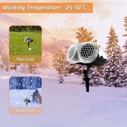 Lampe LED de Projection de Flocon de Neige image 3