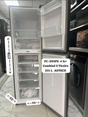 Réfrigérateur Astech Combiné 5 Tiroirs FC295 PS image 1