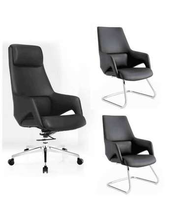 ENSEMBLE FAUTEUIL BUREAU A8012-D8012 image 1