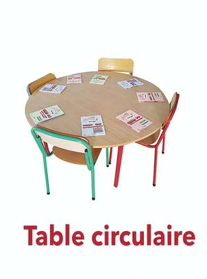 Table banc / préscolaire, maternelle image 8