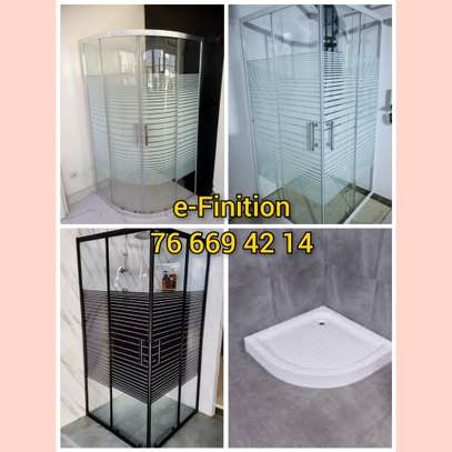 Cabine de douche avec ou sans receveur image 1
