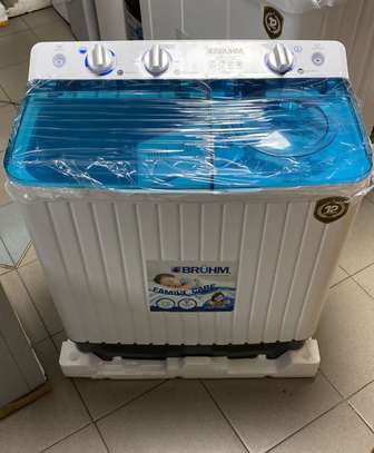 LAVE-LINGE SHARP T185X 8 KG SEMI AUTOMATIQUE image 1