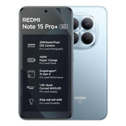 Xiaomi Redmi Note 15 Pro+ 5G – 8Go RAM 256Go – Charge 100W image 3
