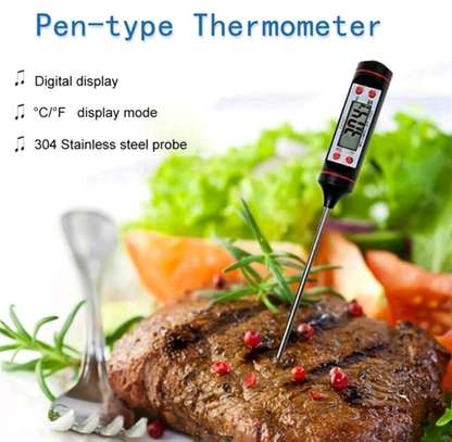 Thermomètre alimentaire de cuisine à sonde image 1