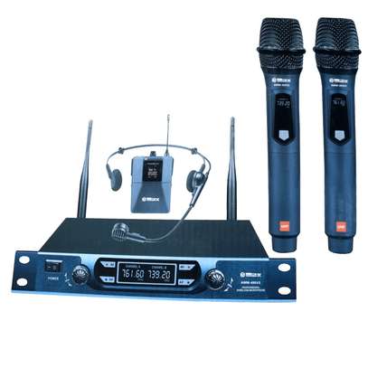 OMAX - Système Double Micro Sans Fil VHF image 4