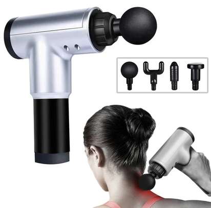 Pistolet de massage fascial et musculaire rechargeable image 1