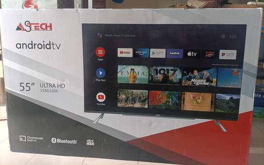 TV SMART ASTECH 55" ANDROID 4K image 2