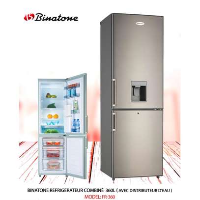 RÉFRIGÉRATEUR BINATONE COMBINÉ 3TIROIRS 320LITREES image 1