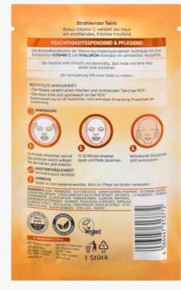 Masque en feuille vitamine C, 1 pc image 1