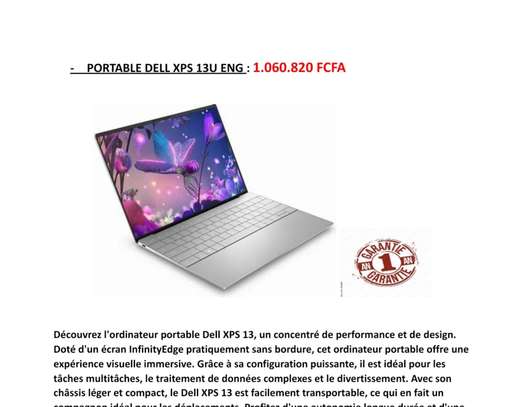 ORDINATEUR DELL XPS 13U ENG 4th Gen (NEUF & GARANTIE 1 AN 💯) image 2