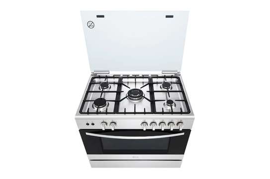 CUISINIÈRE LG 5FEUX 90X60 SILVER image 3