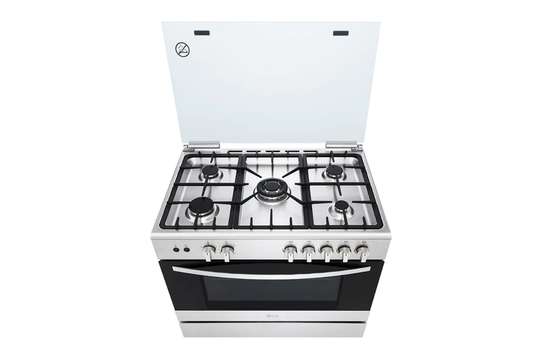 CUISINIÈRE LG 5FEUX 90X60 SILVER image 2