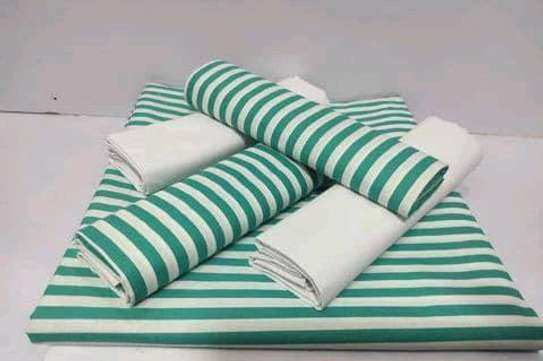 Draps blancs cotons image 5