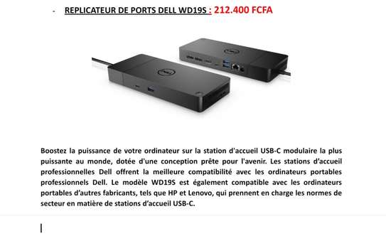 REPLICATEUR DE PORTS DELL WD19S image 2