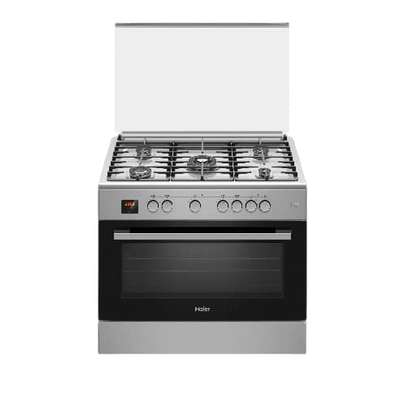 CUISINIERE HAIER 5FEUX INOX FOUR ELECTRIQUE 90x60 image 1