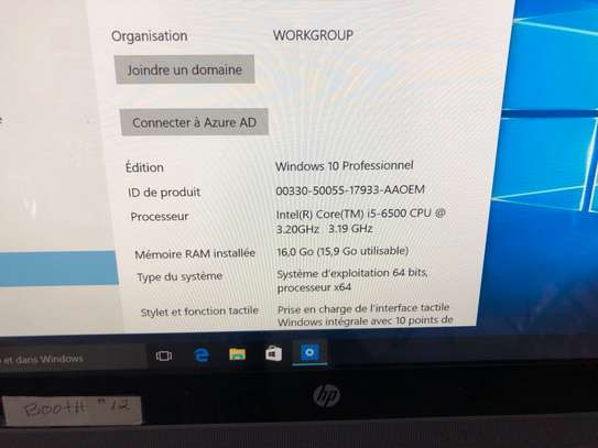 All in one Hp EliteOne Tactile core i3/16g/500g 6th gen image 3