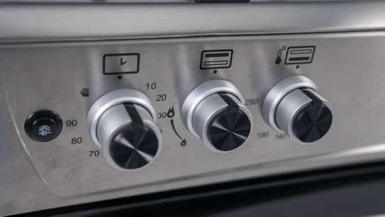 CUISINIERE ELACTRON 5FEUX 90X60 INOX EL6090 image 5