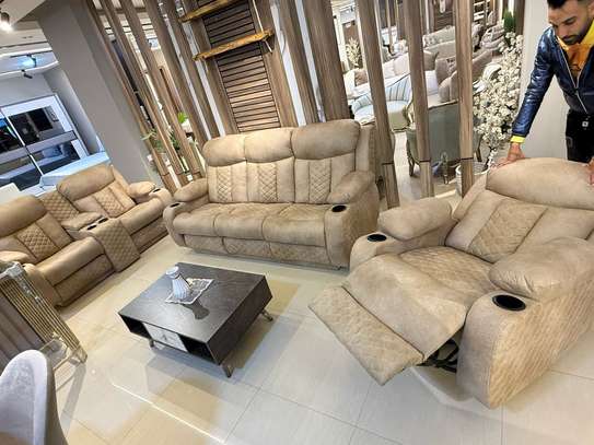 Salon Semi-Cuir Inclinable image 1