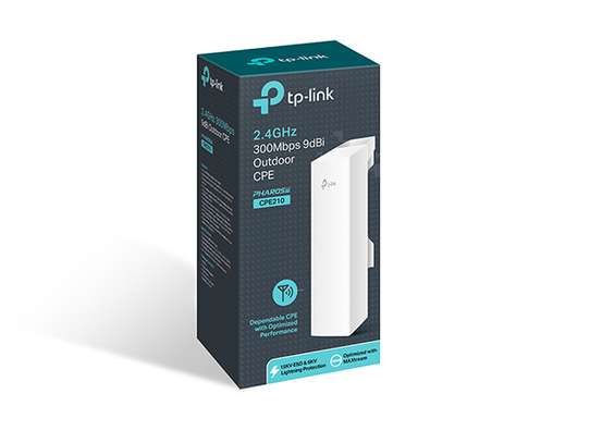 TP-Link CPE210 antenne WiFi extérieure 2.4 GHz 9 dBi image 2