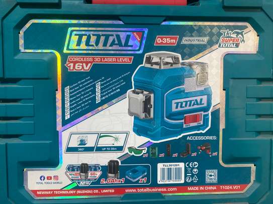 Total Niveau Laser 3D Sans Fil 16V 35m image 2