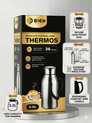 Thermos Inox 3,2L  Garde au Chaud 36 Heures image 2