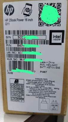 HP ZBook Power G11 16" U7 32Go 1To NVIDIA 4Go - NEUF image 3