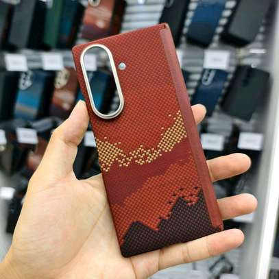 Pochette Samsung Galaxy fold 8 et 8ultra carbon 600d image 11
