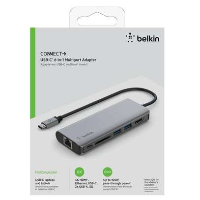 Belkin Hub USB-C 6 en 1 image 2