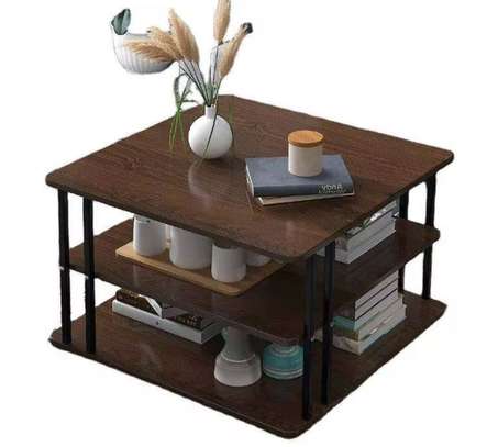 Table basse  bois foncé avec 3 niveaux image 2
