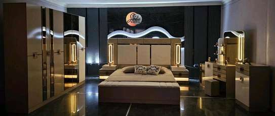 CHAMBRE A COUCHER 6BATTANTS 6PIECES BEIGE LORA image 6