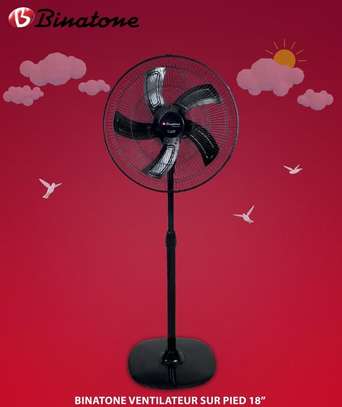 VENTILATEUR 18POUCES BINATONE SUR PIEDS image 1