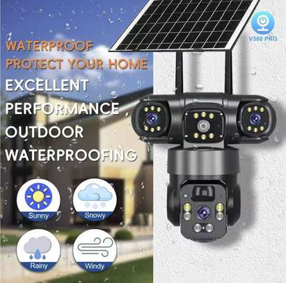 Caméra Surveillance Solaire avec SIM VTS28-G image 1