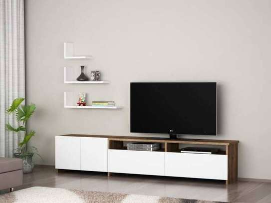 TABLE TV + ÉTAGÈRE T725 image 1