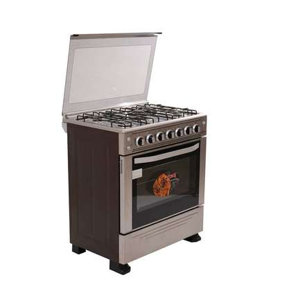 CUISINIERE 5FEUX ASTECH 80X60 A GAZ AVEC FOUR A GAZ image 6