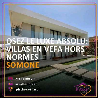 Villa de prestige en VEFA à vendre à La Somone image 1