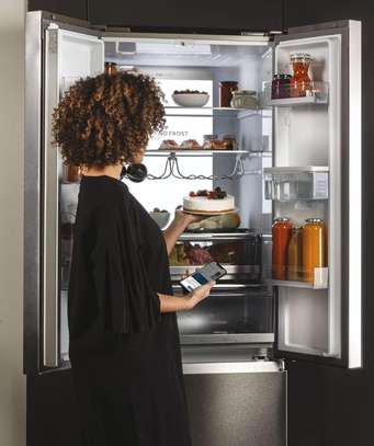 REFRIGERATEUR 477LITRES HAIER SIDE BY SIDE 4PORTERS image 2